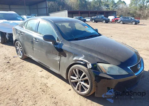 2006 Lexus Is 250 z USA, uszkodzony, nr VIN JTHBK262X65024422